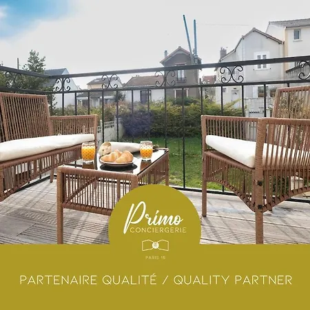 Le - Calme, Terrasse, Proche Paris